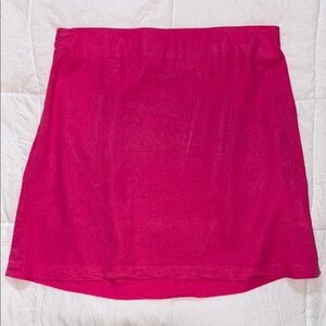 Old Navy Pink A-Line Mini Skirt Athletic